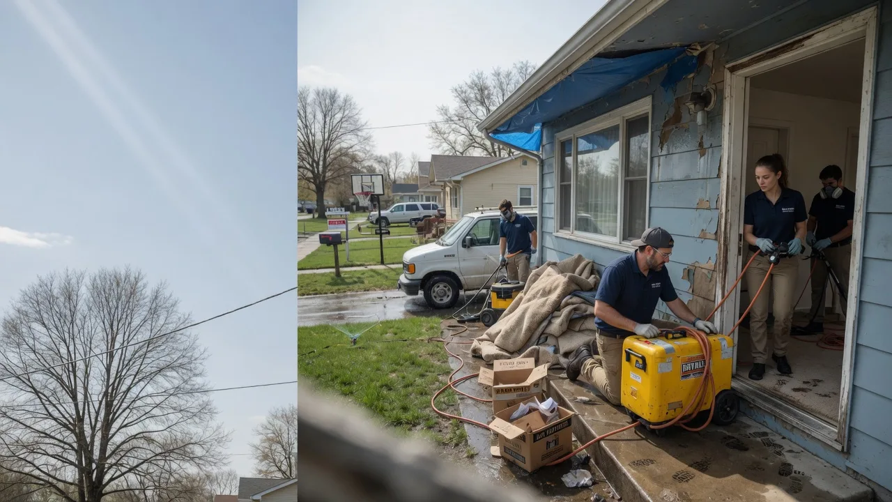 Basement Flood Cleanup in Portlandville, NY near me